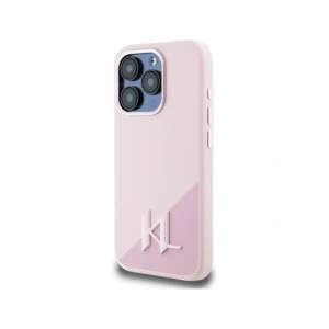 Hurtownia GSM - Karl Lagerfeld Silikon Schatten Metall Initial MagSafe Apple iPhone 15 Pro Max pink - KLD21972 - {ean13} - Hurt