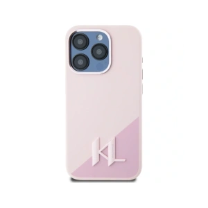 Hurtownia GSM - Karl Lagerfeld Silikon Schatten Metall Initial MagSafe Apple iPhone 15 Pro Max pink - KLD21972 - {ean13} - Hurt