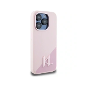 Hurtownia GSM - Karl Lagerfeld Silikon Schatten Metall Initial MagSafe Apple iPhone 15 Pro Max pink - KLD21972 - {ean13} - Hurt