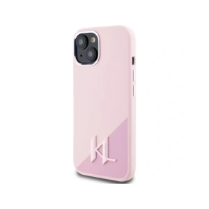 Hurtownia GSM - Karl Lagerfeld Silicon Shadow Metal Initial MagSafe Apple iPhone 15 roz - KLD21974 - {ean13} - Hurt