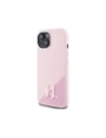 Hurtownia GSM - Karl Lagerfeld Silicon Shadow Metal Initial MagSafe Apple iPhone 15 roz - KLD21974 - {ean13} - Hurt