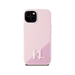 Hurtownia GSM - Karl Lagerfeld Silicon Shadow Metal Initial MagSafe Apple iPhone 15 roz - KLD21974 - {ean13} - Hurt
