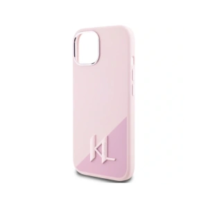 Hurtownia GSM - Karl Lagerfeld Silicon Shadow Metal Initial MagSafe Apple iPhone 15 roz - KLD21974 - {ean13} - Hurt