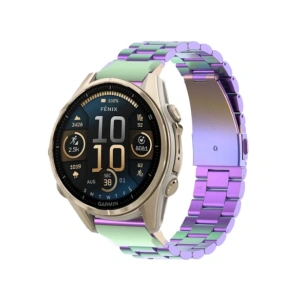 Hurtownia GSM - Bizon náramkové hodinky Strap Aura Smartwatch 20mm duhové - BIZ8669 - {ean13} - Hurt