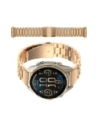 Bizon náramkové hodinky Aura Smartwatch 20mm růžové zlato