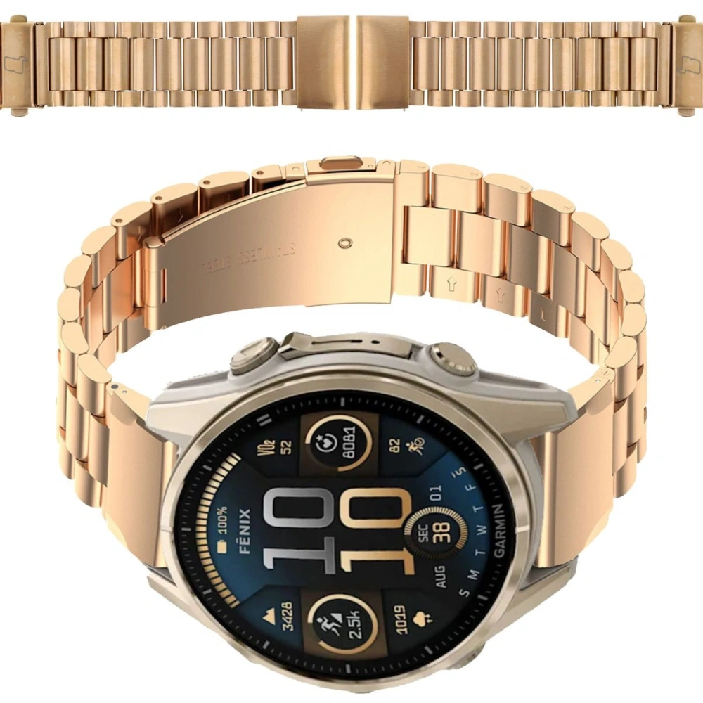 Wholesale Bizon Strap Watch Aura Smartwatch 20mm rose gold - BIZ8670 - {ean13} - Hurt