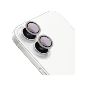 Hurtownia GSM - Bizon Glass Snap Lens Apple iPhone 16 / 16 Plus stříbrný rám - BIZ8671 - {ean13} - Hurt
