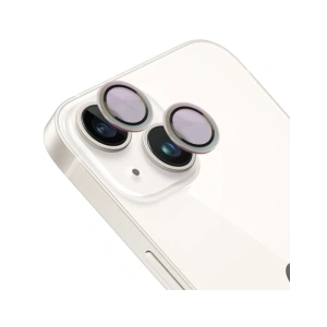 Hurtownia GSM - Bizon Glass Snap Lens Apple iPhone 14 / 14 Plus stříbrný rám - BIZ8672 - {ean13} - Hurt