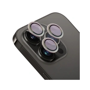 Hurtownia GSM - Bizon Glass Snap Lens Apple iPhone 14 Pro / 14 Pro Max stříbrný rám - BIZ8674 - {ean13} - Hurt