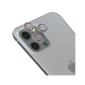 Hurtownia GSM - Bizon Glass Snap Lens Apple iPhone 12 Pro / 11 Pro / 11 Pro Max stříbrný rámeček - BIZ8675 - {ean13} - Hurt