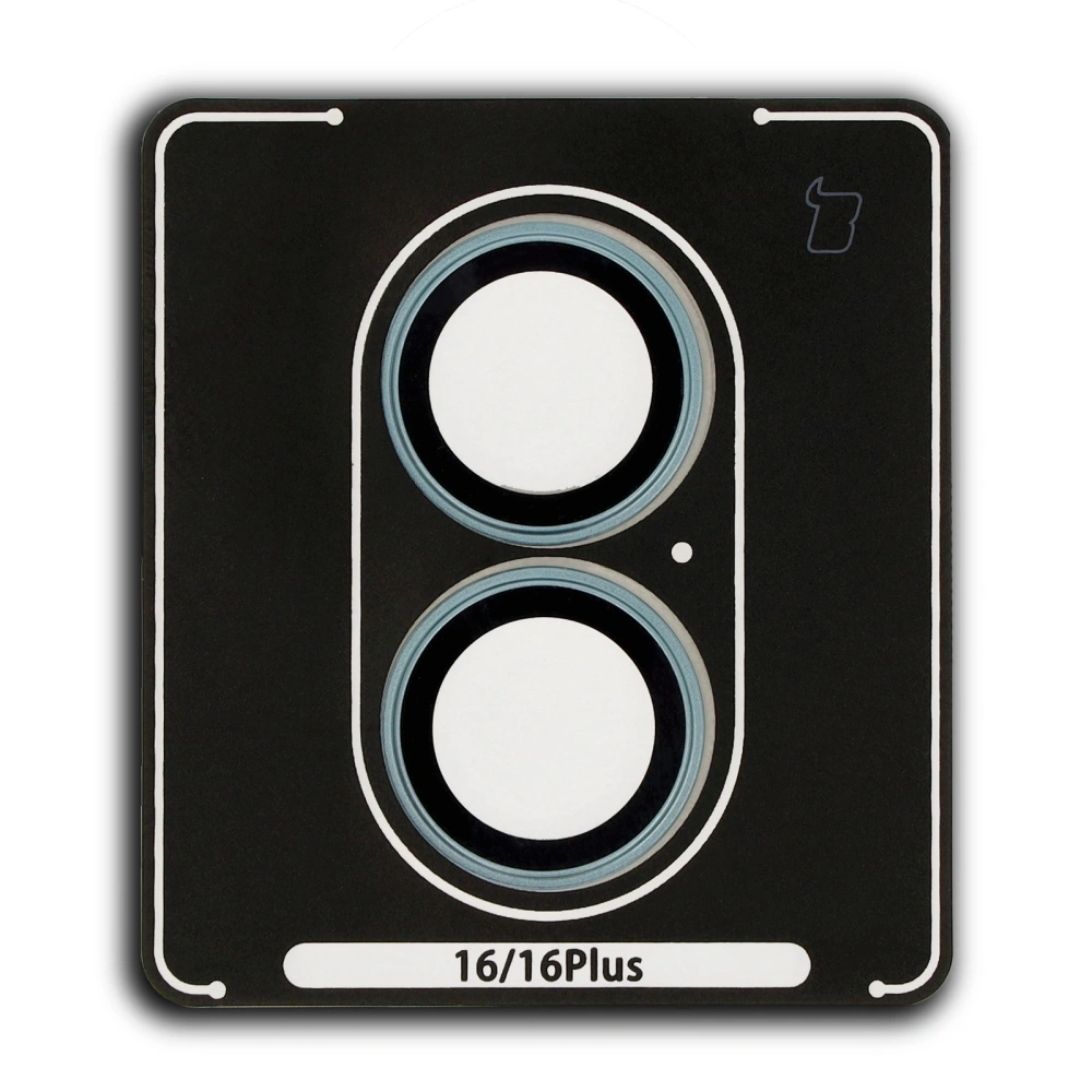 Hurtownia GSM - Bizon Glass Snap Lencse Apple iPhone 16 / 16 Plus türkiz keret - BIZ8678 - {ean13} - Hurt