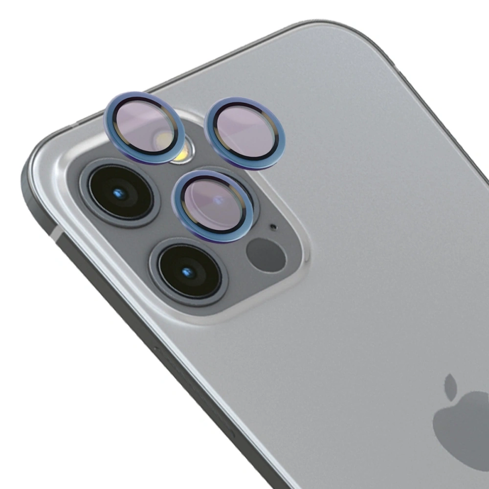 Hurtownia GSM - Bizon Glass Snap Lens Apple iPhone 12 Pro / 11 Pro / 11 Pro Max tengerkék keret - BIZ8680 - {ean13} - Hurt
