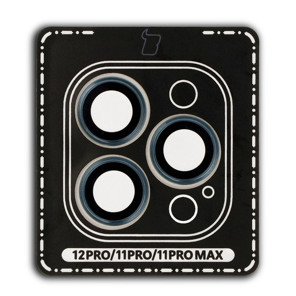 Wholesale Bizon Glass Snap Lens Apple iPhone 12 Pro / 11 Pro / 11 Pro Max marine frame - BIZ8680 - {ean13} - Hurt