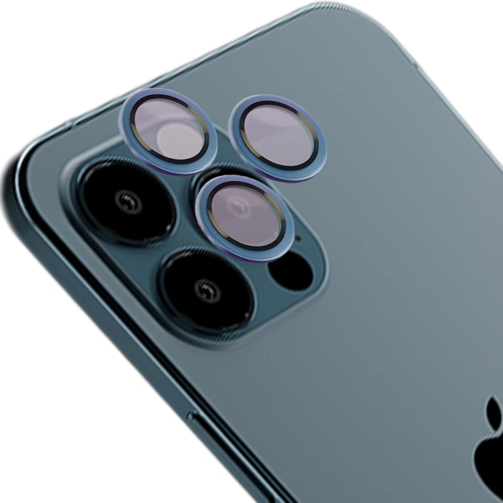 Hurtownia GSM - Bizon Glass Snap Lens Apple iPhone 12 Pro Max námořnický rám - BIZ8681 - {ean13} - Hurt