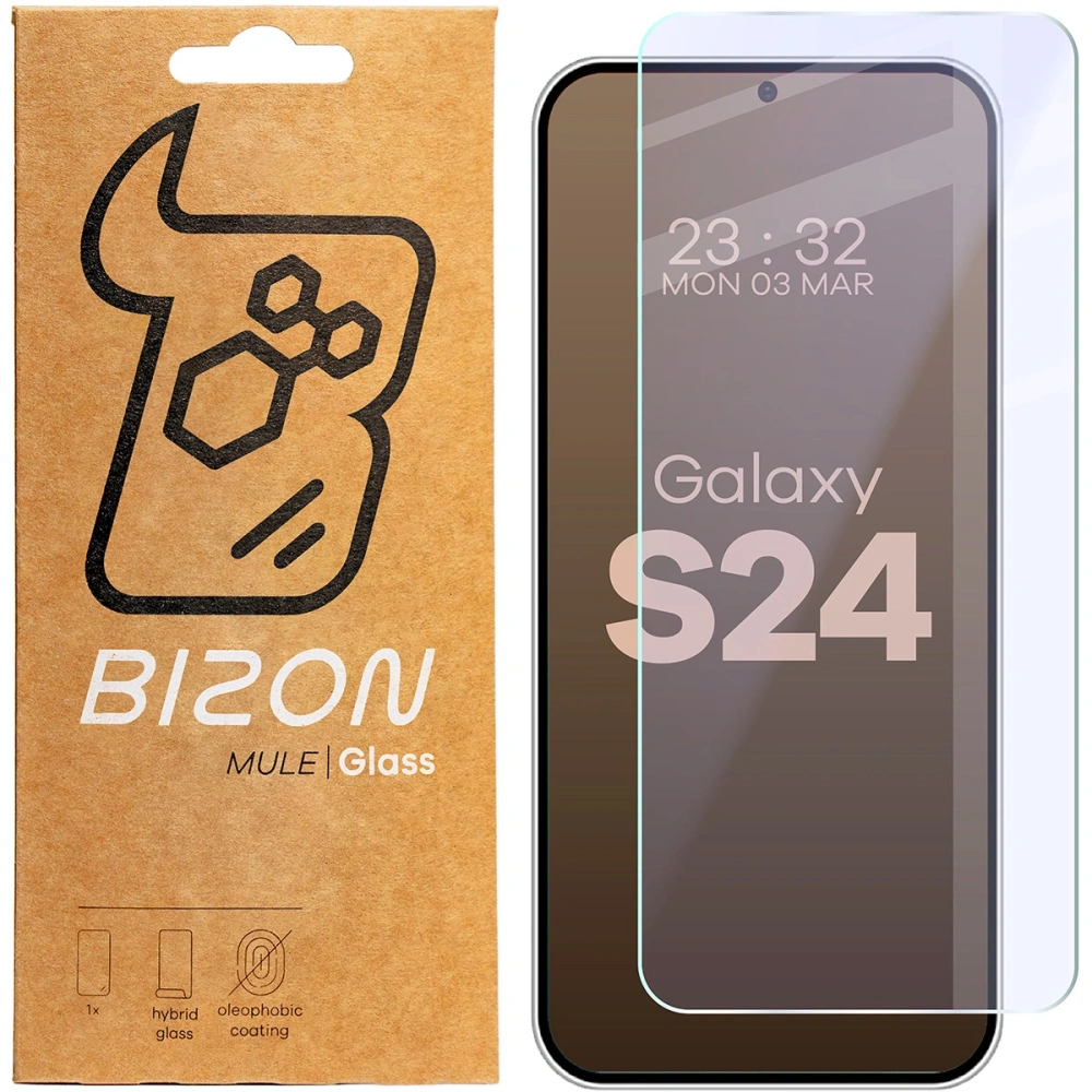Hurtownia GSM - Bizon Glass Mule Samsung Galaxy S24 5G - BIZ8688 - {ean13} - Hurt