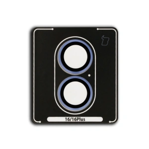 Hurtownia GSM - Bizon Glass Snap Lens Apple iPhone 16 / 16 Plus blauer Rahmen - BIZ8692 - {ean13} - Hurt