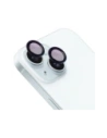 Szkło na aparat z aplikatorem Bizon Glass Snap Lens do Apple iPhone 14 / 14 Plus czarna ramka