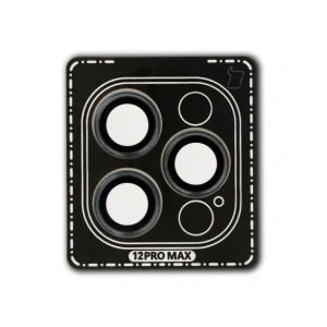 Hurtownia GSM - Bizon Glass Snap Lens Apple iPhone 12 Pro Max šedý rám - BIZ8695 - {ean13} - Hurt