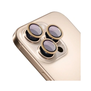 Hurtownia GSM - Bizon Glass Snap Lens Apple iPhone 16 Pro / 16 Pro Max cadru bej - BIZ8696 - {ean13} - Hurt