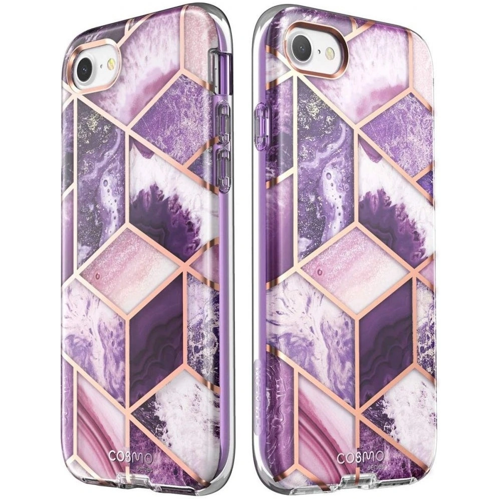 Hurtownia GSM - Etui Supcase Cosmo Apple iPhone SE 2022/SE 2020/8/7 fialové - SPC111PRP - {ean13} - Hurt