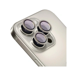 Hurtownia GSM - Bizon Glass Snap Lens Apple iPhone 16 Pro / 16 Pro Max šedý rám - BIZ8697 - {ean13} - Hurt