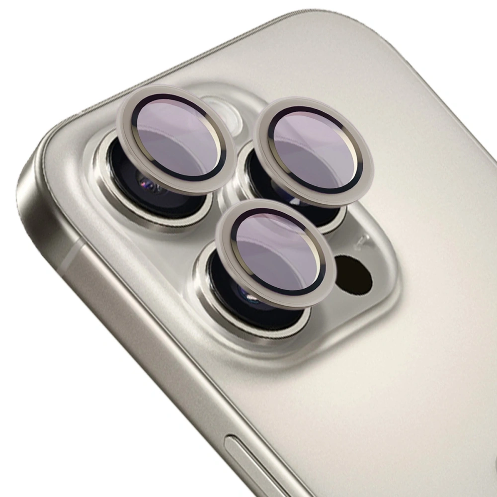 Hurtownia GSM - Bizon Glass Snap Lens Apple iPhone 16 Pro / 16 Pro Max šedý rám - BIZ8697 - {ean13} - Hurt