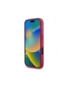 Hurtownia GSM - Guess Geprägtes Blumendruckmuster MagSafe Apple iPhone 16 fuchsia - GUE4421 - {ean13} - Hurt