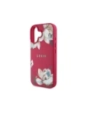 Hurtownia GSM - Guess Geprägtes Blumendruckmuster MagSafe Apple iPhone 16 fuchsia - GUE4421 - {ean13} - Hurt
