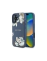 Hurtownia GSM - Guess Grained Printed Flower Pattern MagSafe Apple iPhone 16 kék - GUE4422 - {ean13} - Hurt