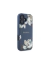 Hurtownia GSM - Etui Guess Grained Printed Flower Pattern MagSafe do Apple iPhone 16 niebieski - GUE4422 - {ean13} - Hurt