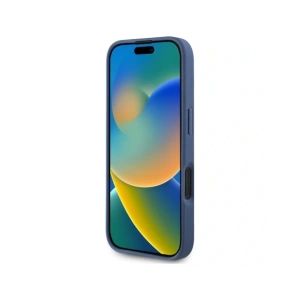Hurtownia GSM - Guess Hnětený tištěný květinový vzor MagSafe Apple iPhone 16 modrý - GUE4422 - {ean13} - Hurt