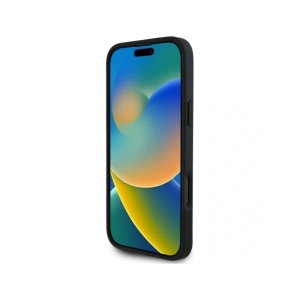 Hurtownia GSM - Guess Minta Nyomtatott Virág Mintás MagSafe Apple iPhone 16 Pro fekete - GUE4423 - {ean13} - Hurt