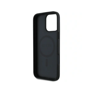 Hurtownia GSM - Guess Grained Printed Flower Pattern MagSafe Apple iPhone 16 Pro černý - GUE4423 - {ean13} - Hurt