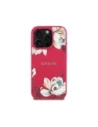 Hurtownia GSM - Guess Hladký tištěný květinový vzor MagSafe Apple iPhone 16 Pro fuchsie - GUE4424 - {ean13} - Hurt