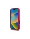 Hurtownia GSM - Guess Hladký tištěný květinový vzor MagSafe Apple iPhone 16 Pro fuchsie - GUE4424 - {ean13} - Hurt