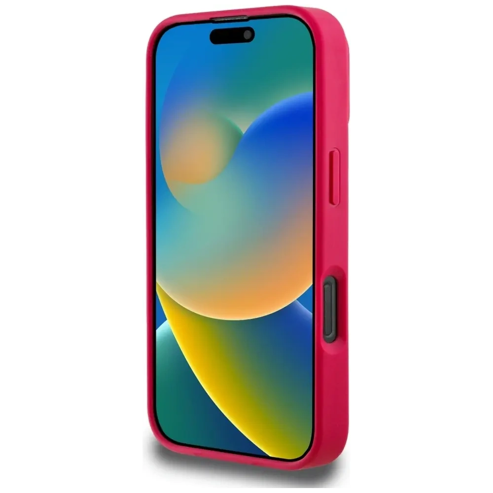 Hurtownia GSM - Guess Gemustertes Blumenmuster MagSafe Apple iPhone 16 Pro Max fuchsia - GUE4426 - {ean13} - Hurt