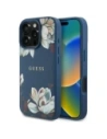 Hurtownia GSM - Guess Hladký tištěný květinový vzor MagSafe Apple iPhone 16 Pro modrý - GUE4429 - {ean13} - Hurt