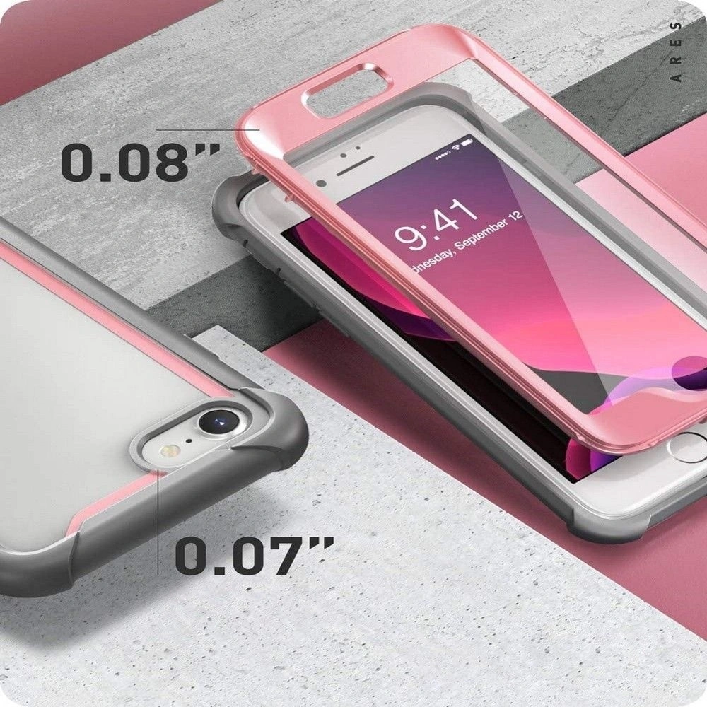 Etui Supcase IBLSN Ares Apple iPhone SE 2022/SE 2020/8/7 Růžová