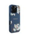 Hurtownia GSM - Guess Hladký tištěný květinový vzor MagSafe Apple iPhone 16 Pro modrý - GUE4429 - {ean13} - Hurt
