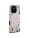 Hurtownia GSM - Guess Tisk květinového vzoru s jemnou strukturou MagSafe Apple iPhone 16 Pro růžový - GUE4430 - {ean13} - Hurt