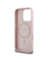 Hurtownia GSM - Guess Grained Printed Flower Pattern MagSafe Apple iPhone 16 Pro rózsaszín - GUE4430 - {ean13} - Hurt