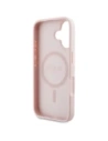Hurtownia GSM - Guess Model cu Flori Tipărite Granulate MagSafe Apple iPhone 16 roz - GUE4431 - {ean13} - Hurt