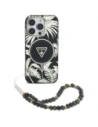 Hurtownia GSM - Guess Palm Trees Triangle Pearl Strap MagSafe Apple iPhone 16 Pro černý - GUE4432 - {ean13} - Hurt