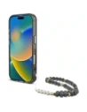 Hurtownia GSM - Guess Palm Trees Triangle Pearl Strap MagSafe Apple iPhone 16 Pro černý - GUE4432 - {ean13} - Hurt