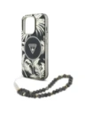 Hurtownia GSM - Guess Palm Trees Triangle Pearl Strap MagSafe Apple iPhone 16 Pro Max černý - GUE4433 - {ean13} - Hurt