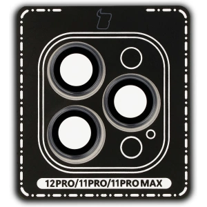 Hurtownia GSM - Bizon Glass Snap Lens Apple iPhone 12 Pro / 11 Pro / 11 Pro Max šedý rám - BIZ8698 - {ean13} - Hurt