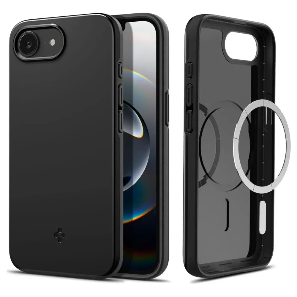 Hurtownia GSM - Spigen Thin Fit Mag MagSafe Apple iPhone 16e Fekete - SPN16697 - {ean13} - Hurt