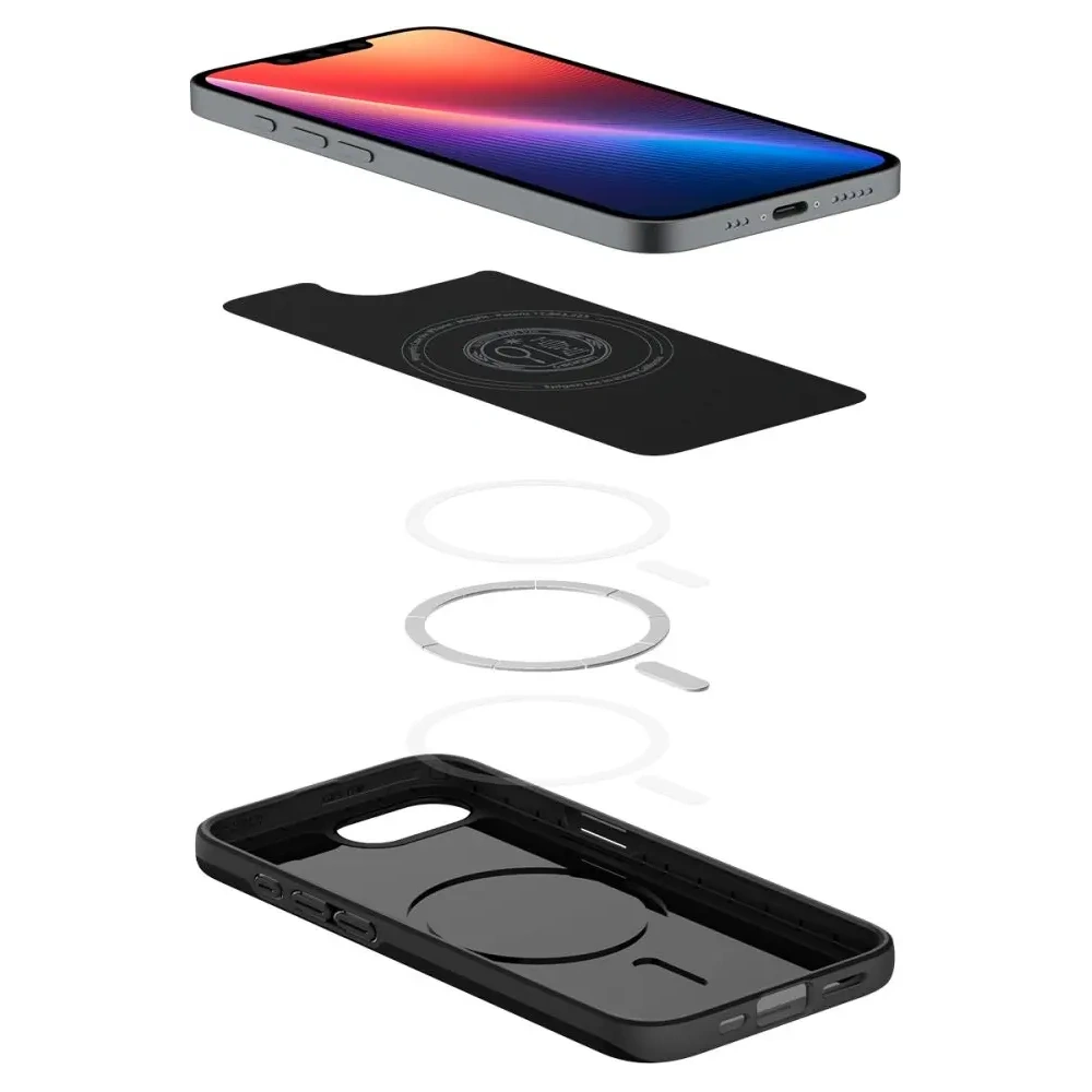 Hurtownia GSM - Spigen Thin Fit Mag MagSafe Apple iPhone 16e Fekete - SPN16697 - {ean13} - Hurt