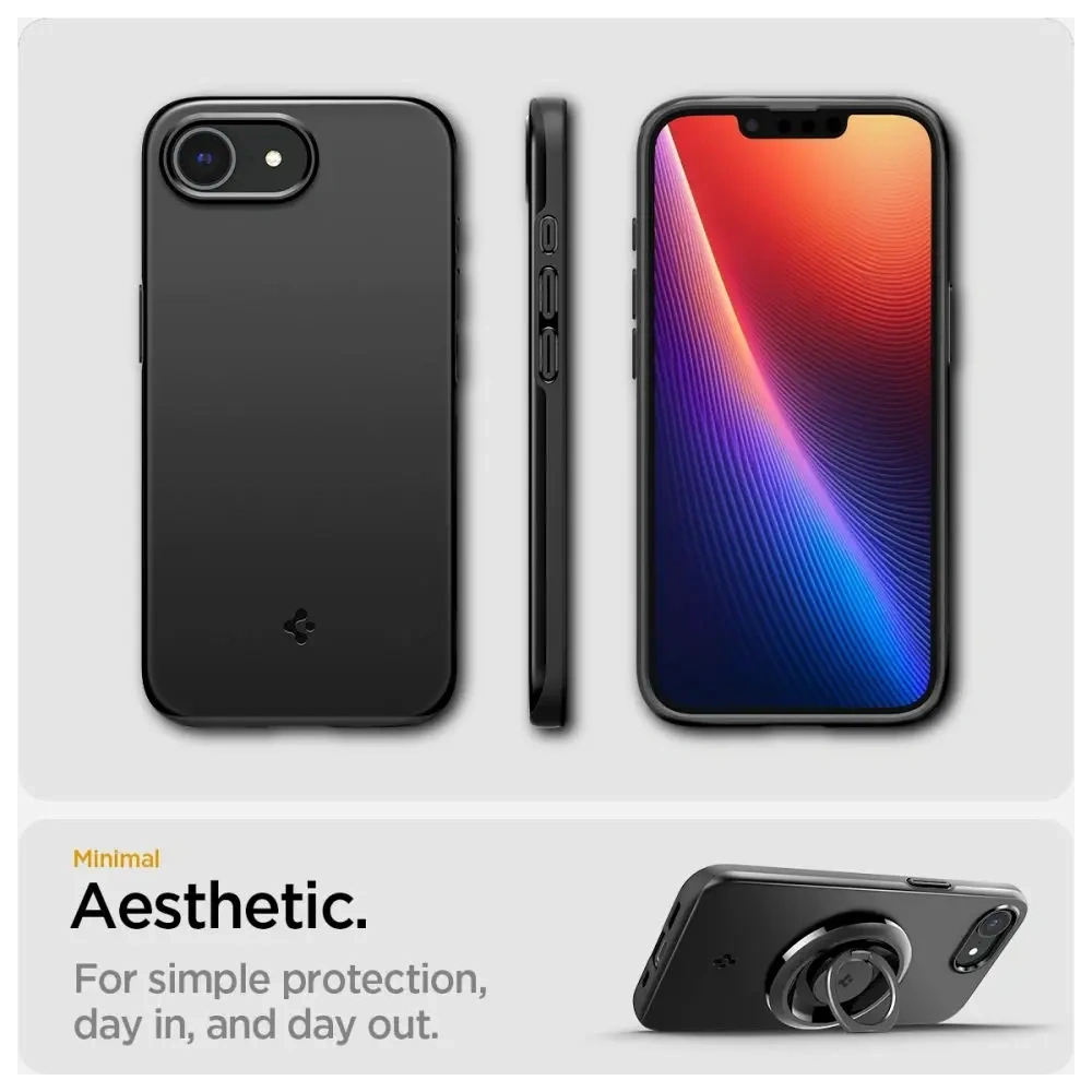 Hurtownia GSM - Spigen Thin Fit Mag MagSafe Apple iPhone 16e Fekete - SPN16697 - {ean13} - Hurt