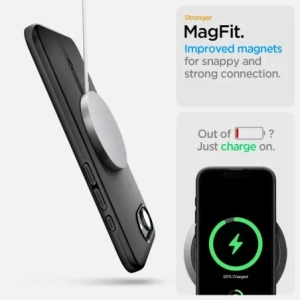 Wholesale Spigen Thin Fit Mag MagSafe Apple iPhone 16e Black - SPN16697 - {ean13} - Hurt